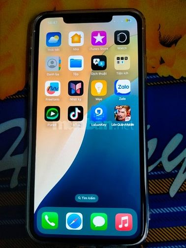 X S Max 256gb lên vỏ 17 pro max xịn đẹp