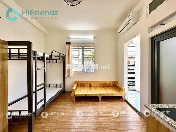 PHÒNG STUDIO CỬA SỔ - BAN CÔNG - NỘI THẤT MỚI - NGÃ TƯ PHÚ NHUẬN