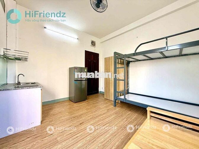 PHÒNG STUDIO CỬA SỔ - BAN CÔNG - NỘI THẤT MỚI - NGÃ TƯ PHÚ NHUẬN