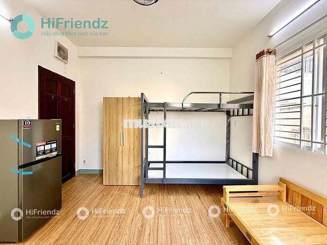 PHÒNG STUDIO CỬA SỔ - BAN CÔNG - NỘI THẤT MỚI - NGÃ TƯ PHÚ NHUẬN