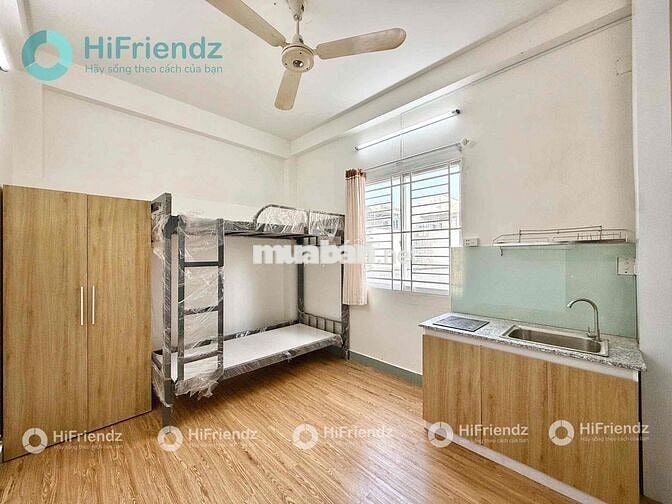 PHÒNG STUDIO CỬA SỔ - BAN CÔNG - NỘI THẤT MỚI - NGÃ TƯ PHÚ NHUẬN