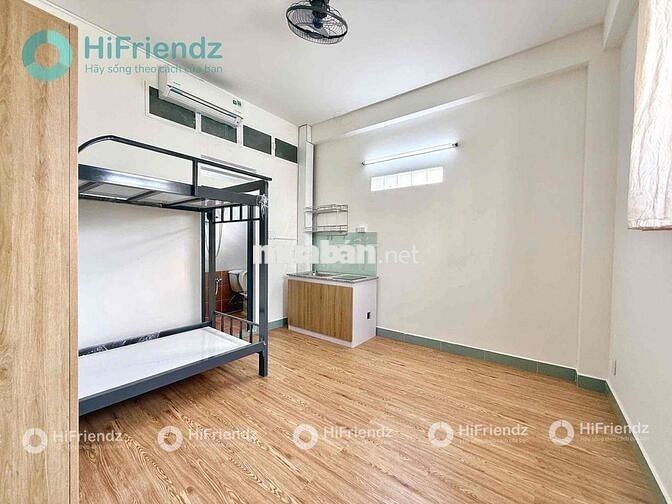 PHÒNG STUDIO CỬA SỔ - BAN CÔNG - NỘI THẤT MỚI - NGÃ TƯ PHÚ NHUẬN