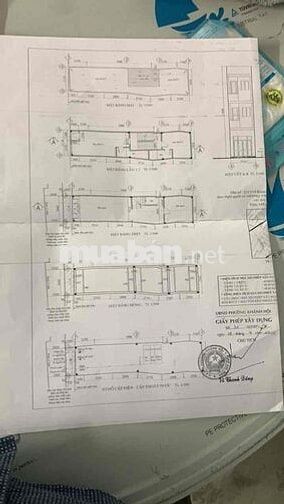 nhà đã có gpxd . bà chị tính xây để cho thuê. giờ cần bán gấp LDCN
