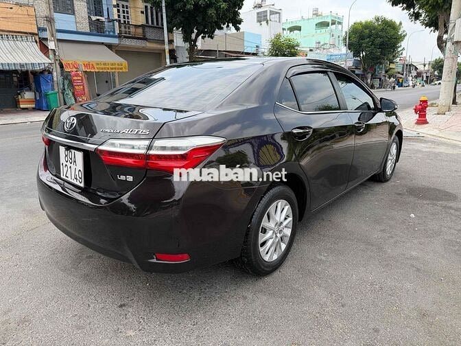 Toyota Corolla Altis Sx 2017 1.8E AT Đk 2018 Nâu