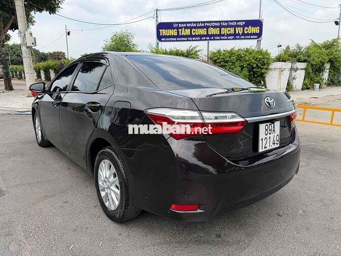 Toyota Corolla Altis Sx 2017 1.8E AT Đk 2018 Nâu