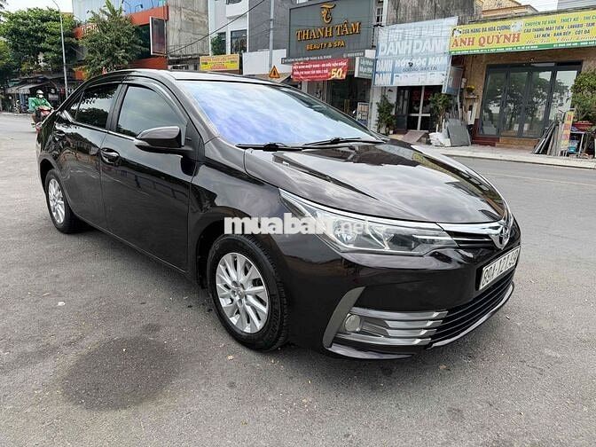 Toyota Corolla Altis Sx 2017 1.8E AT Đk 2018 Nâu