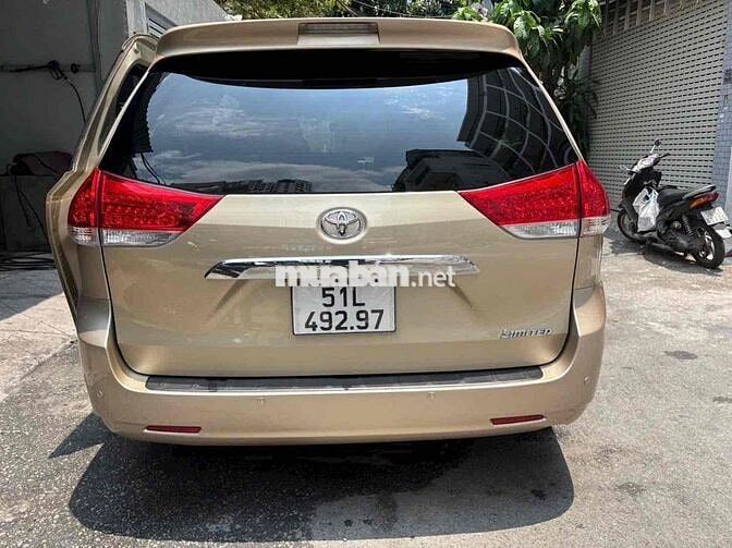 Toyota Sienna 2011 Vàng 78000 km
