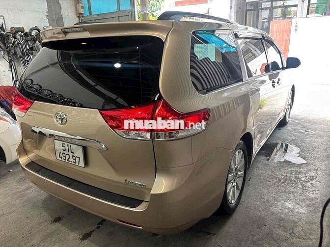 Toyota Sienna 2011 Vàng 78000 km