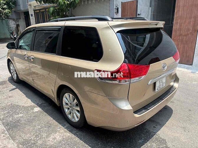 Toyota Sienna 2011 Vàng 78000 km