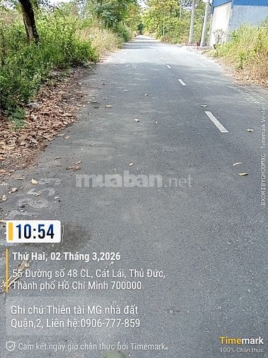 Bán đất nền khu 50ha phương cát lái Quận 2 củ giá 67tr/m