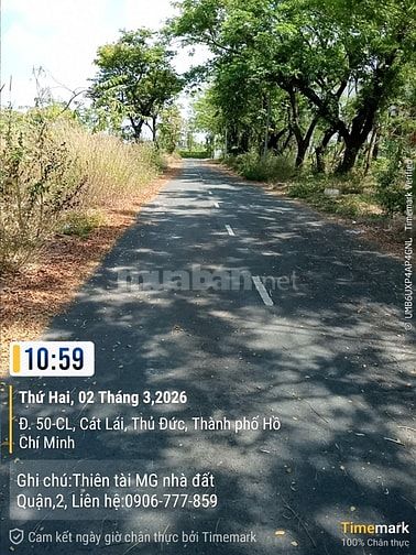 Bán đất nền khu 50ha phương cát lái Quận 2 củ giá 67tr/m