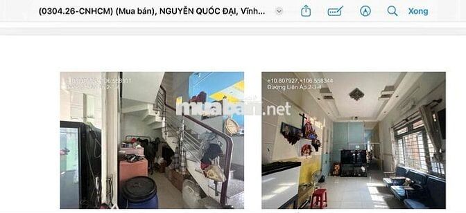 Cần tiền bán gấp nhà mặt tiền Lê Thị Ngay , Bình Chánh