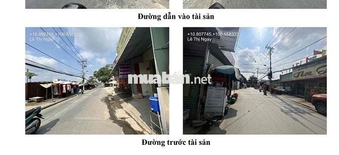 Cần tiền bán gấp nhà mặt tiền Lê Thị Ngay , Bình Chánh