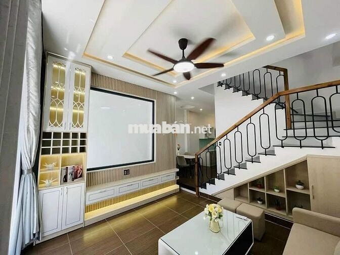 Nhà đẹp Lê Đức Thọ Gò Vấp | Hẻm ô tô 6m | 3 tầng chỉ 4tỷ230tr Sổ riêng