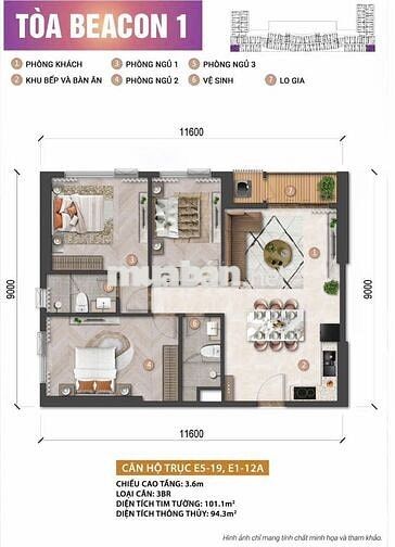 Giỏ hàng độc quyền Blanca city, căn hộ biển sở hữu lâu dài tại Tp.HCM