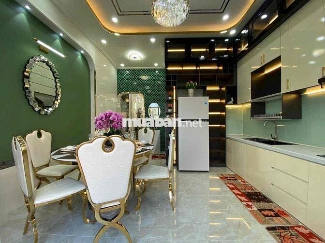 GIÁ: 3 ty 200 trieu ( thuế ai nấy đóng, bớt lộc ) NHÀ MỚI XÂY TẶNG FUL