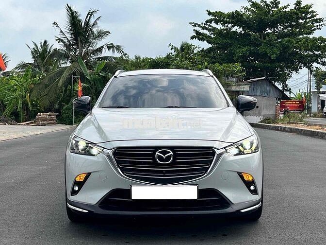 Mazda CX-3 2021 Luxury Trắng 43.000 Km