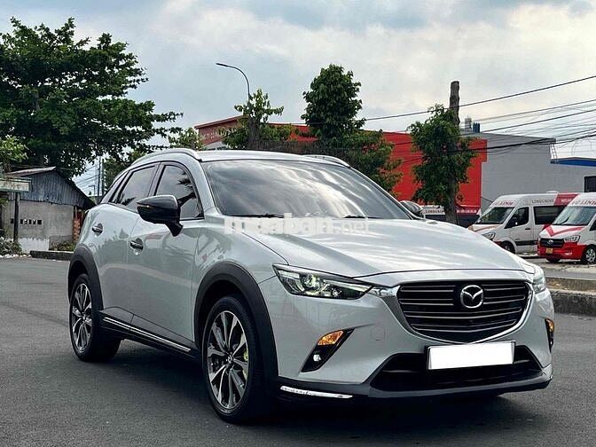 Mazda CX-3 2021 Luxury Trắng 43.000 Km