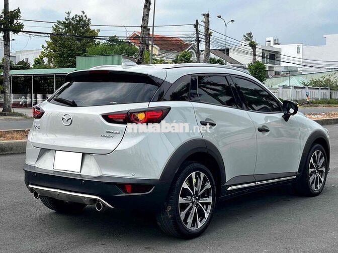 Mazda CX-3 2021 Luxury Trắng 43.000 Km