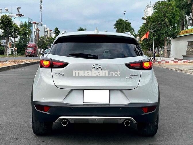 Mazda CX-3 2021 Luxury Trắng 43.000 Km