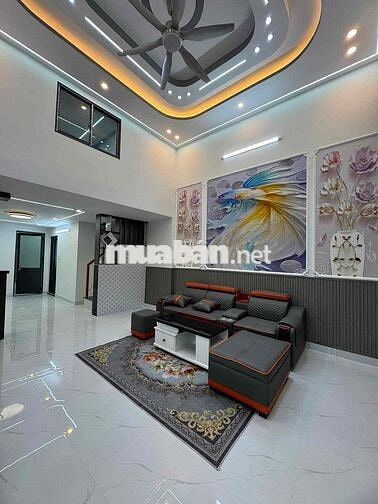 NHÀ 4.5m X 15m- 1 Trệt 1 Lửng- Ngay Trần Văn Mười-XTĐ