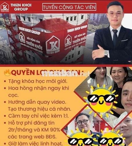 TUYỂN CTV MÔI GIỚI THU NHẬP TỪ 50TR🌹
