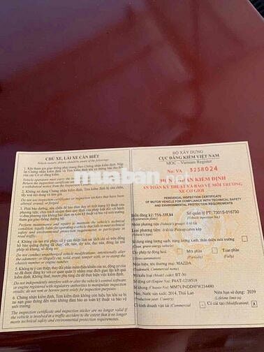 Mazda BT50 2014 2 cầu Đỏ