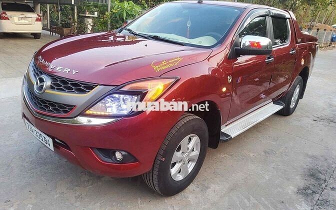 Mazda BT50 2014 2 cầu Đỏ