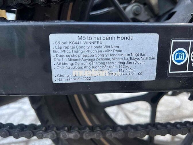 Honda Winner X V3 Abs Đen