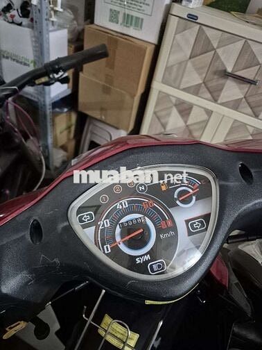 SYM Elegant 50cc 2019 Đen đỏ