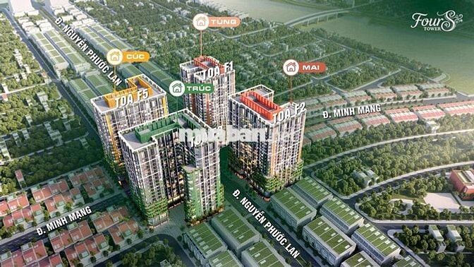 CHỈ 800 TRIỆU SỞ HỮU FOURS TOWER - HỖ TRỢ LÃI SUẤT 0% LÊN ĐẾN 30 THÁNG