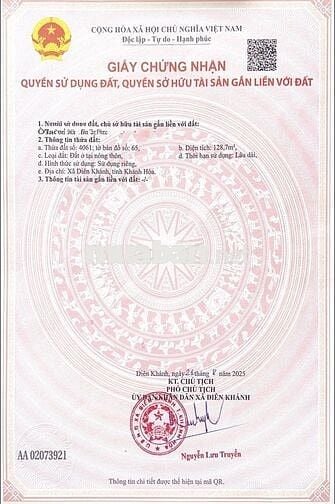 Đất TĐC Diên An nằm trong KĐT Phú Ân Nam 2