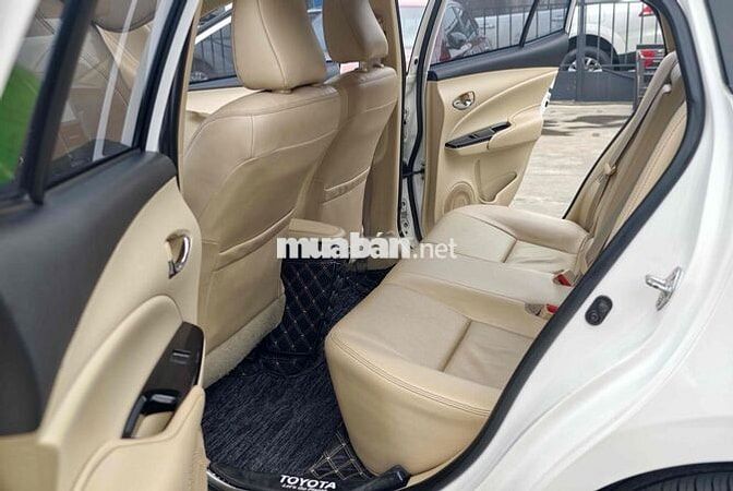 Toyota Vios 2022 G 1.5 CVT - 50000 km màu trắng
