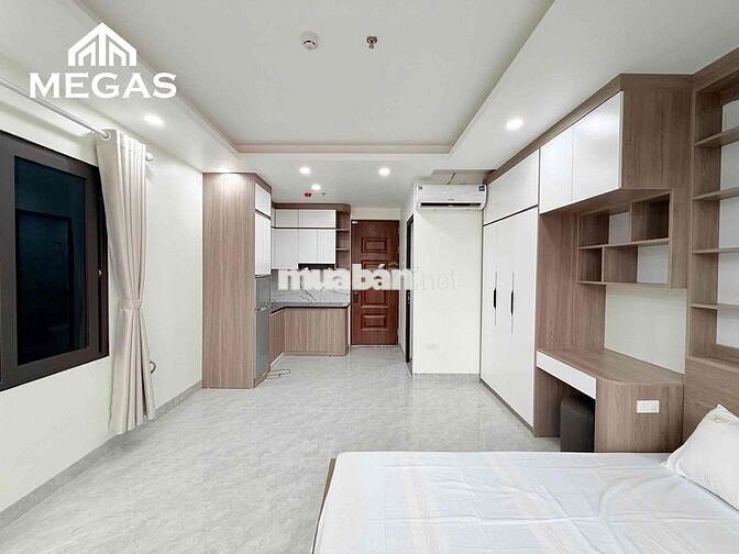 CHO THUÊ CĂN HỘ STUDIO FULL ĐỒ BAN CÔNG NGAY LOTTE MALL TÂY HỒ