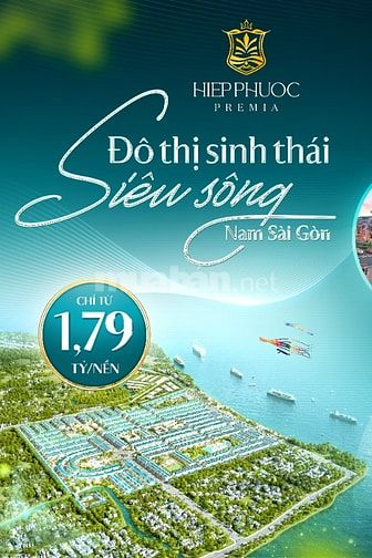 Bán Đất nền sổ hồng riêng Dự án Hiệp Phước Premia, 540 triệu đồng