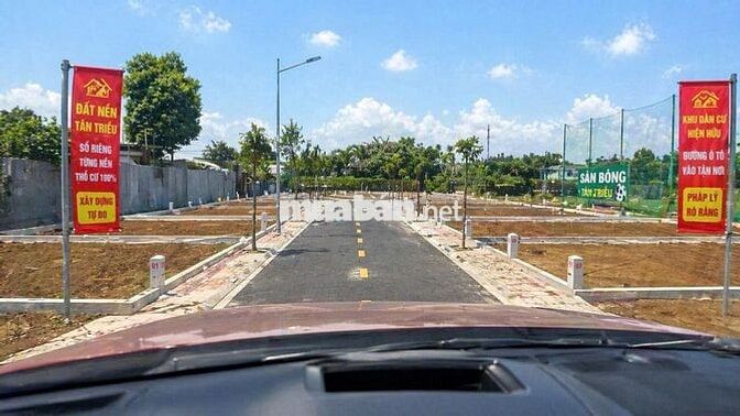 Hàng F0 vừa mới ra lò, 30 lô đất sổ riêng full thổ cư Phường Tân Triều