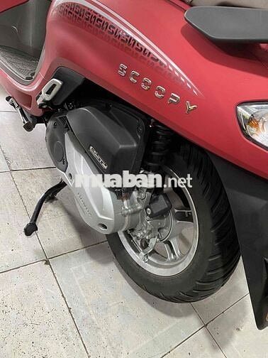 Honda Scoopy tháng 7/2025 Đỏ nhám odo 5868 km