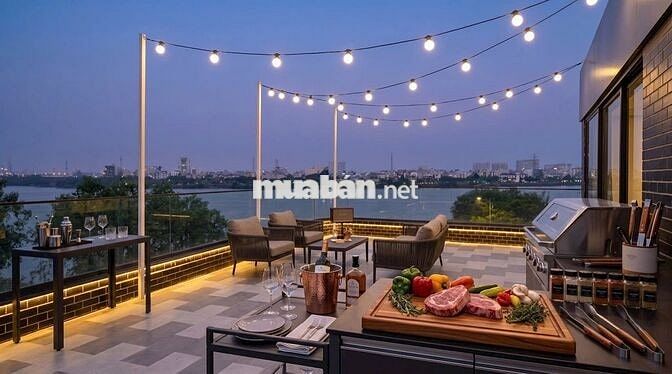 Cho thuê biệt thự vip 5 sao view sông khu Euro village 2