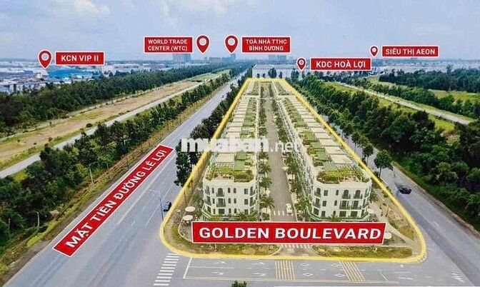 Nhà Phố Thương Mại Kinh Doanh Lõi Trung Tâm Bình Dương