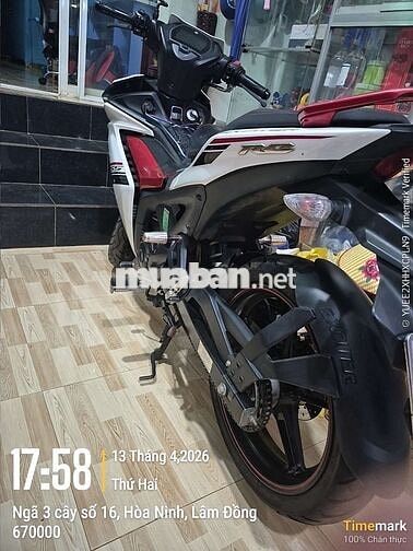 Yamaha Exciter 155 VVA Trắng đỏ