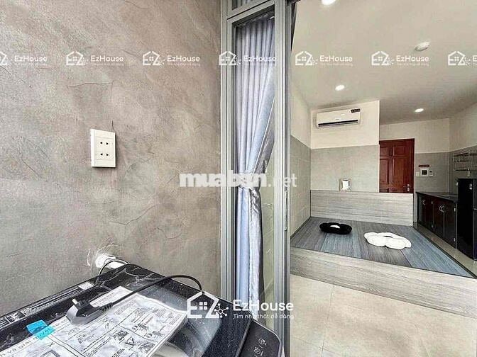 CHDV full nội thất studio ban công, cửa sổ máy giặt riêng mới 100%
