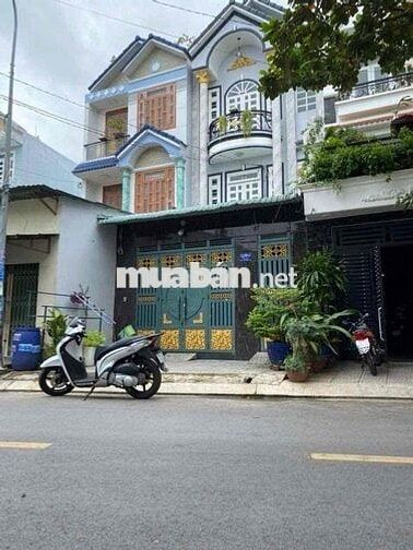 cho thuê nhà mt Trần thi hè Tân thới hiệp q12 giá 13tr 125m