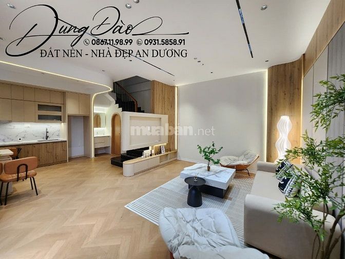 Nhà 3 tầng xây mới tại Văn Phong – thiết kế trẻ trung, hiện đại