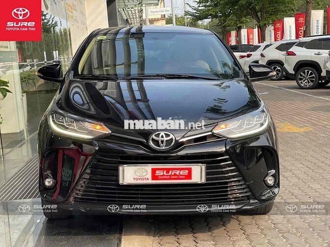 Toyota Vios G CVT 2021 Đen 31.000 km siêu đẹp