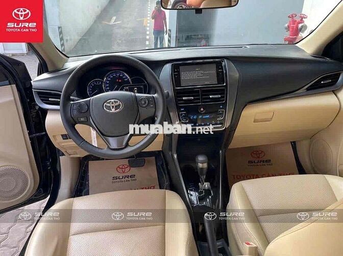 Toyota Vios G CVT 2021 Đen 31.000 km siêu đẹp