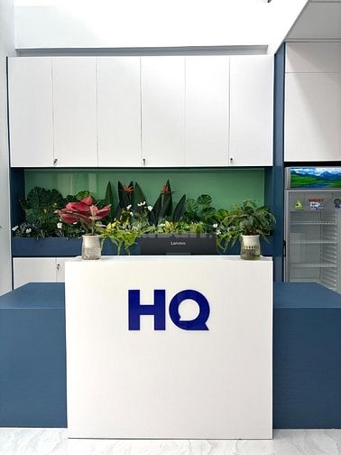 Cho thuê bàn ​​làm việc chung từ 1tr6 mỗi tháng tại HQ Vạn Phúc City