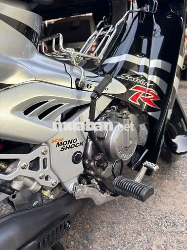 Suzuki Satria 120 HQCN ID 607 đầu, đen bạc