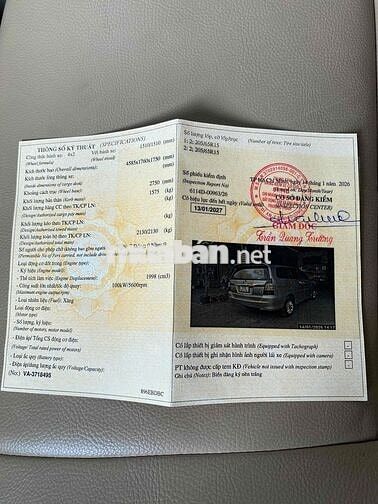 Toyota Innova 2015 Số tự động