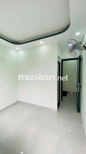 NHÀ MẶT TIỀN ĐƯỜNG  8M- GÒ XOÀI - 3 TẦNG- DTSD 60m2- SHR- CHỈ 3 TỶ 38