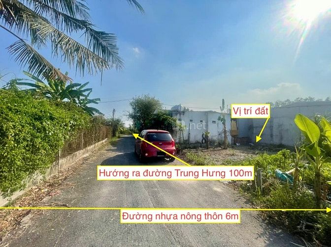 Chủ cần tiền bán nhanh đất nền xã TLT 103m² ONT. Giá 980 triệu có bớt.